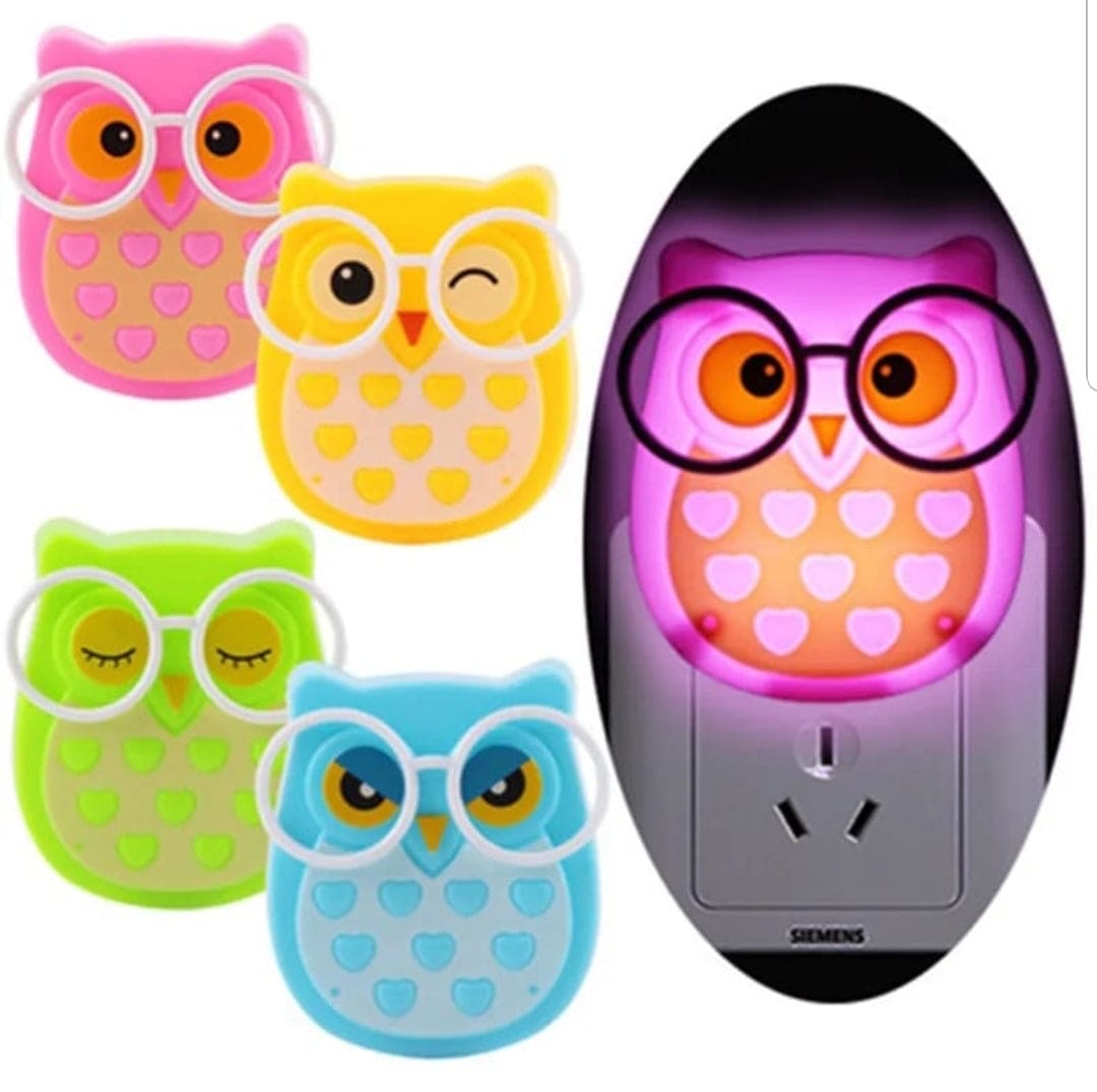 Cute Owl Sensor Night Light, Auto Light Sensor Control Nightlight, Wall Lamp for Kids, Baby Nursing Bedroom Decoration Light Cute Owl Sensor Night Light, Auto Light Sensor Control Nightlight, Wall Lamp for Kids, Baby Nursing Bedroom Decoration Light